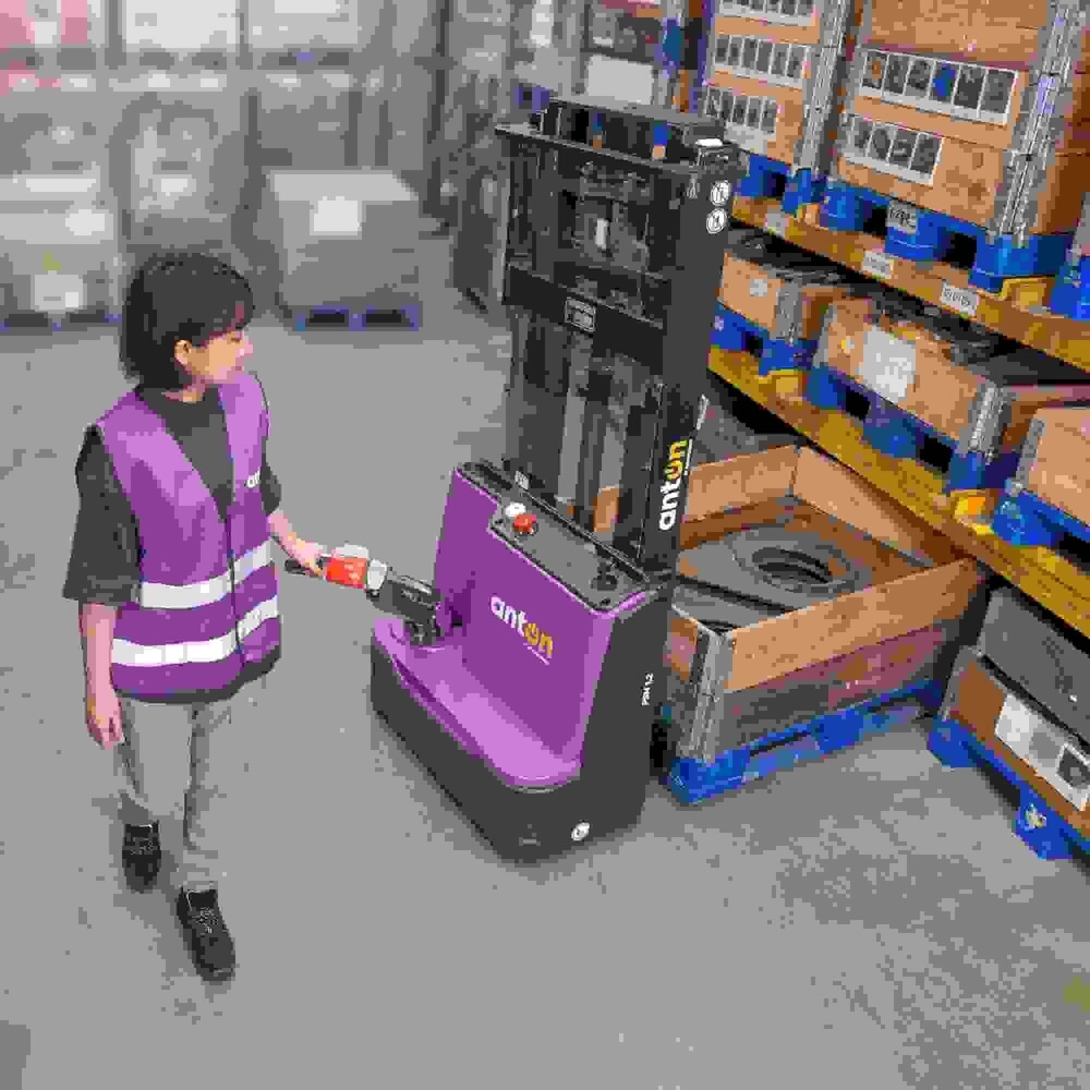 Product image no. 12: AntOn by Jungheinrich electric high-lift stacker truck PSM 1.2 with two-stage telescopic mast, load capacity 1,200 kg, lift height 3622 mm