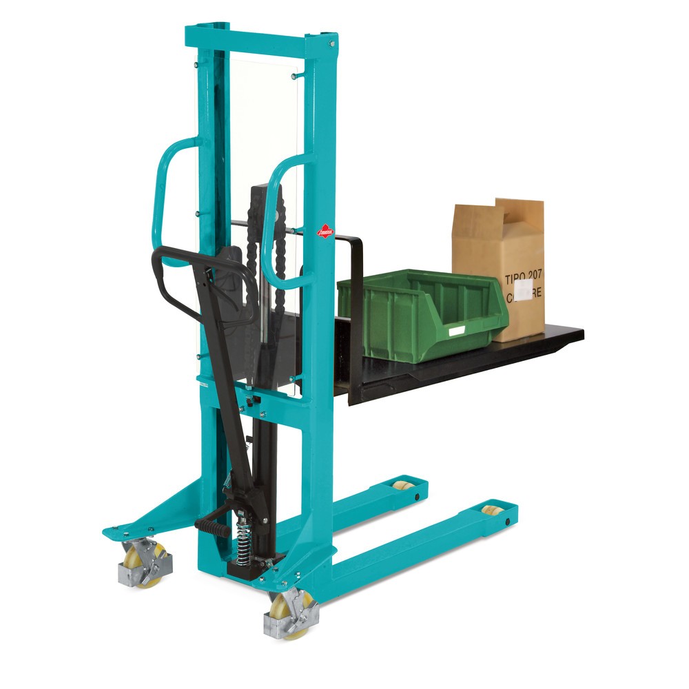 Produktabbildung Nr. 2: Ameise® PSM 1.0 hydraulic stacker truck with single mast, lift height 1,000 mm, capacity 1,000 kg