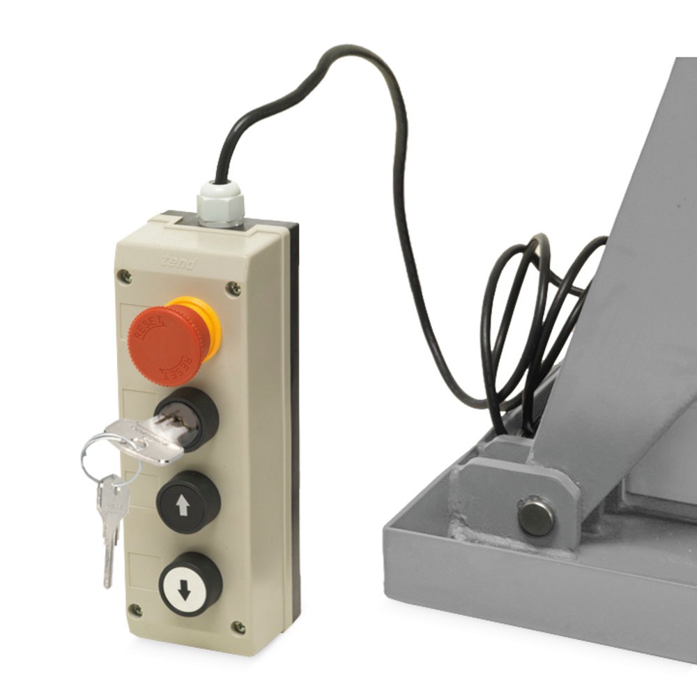 Produktabbildung Nr. 2: Scissor lift table, single scissor, capacity 500 kg, platform dimensions 1,300 x 800 mm, Ameise®