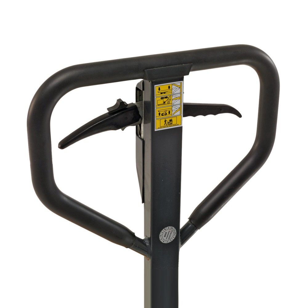 Produktabbildung Nr. 2: Ameise® PTM 2.5 hand pallet truck with handbrake, load capacity 2,500 kg, fork length 1,150 mm, solid rubber / polyurethane