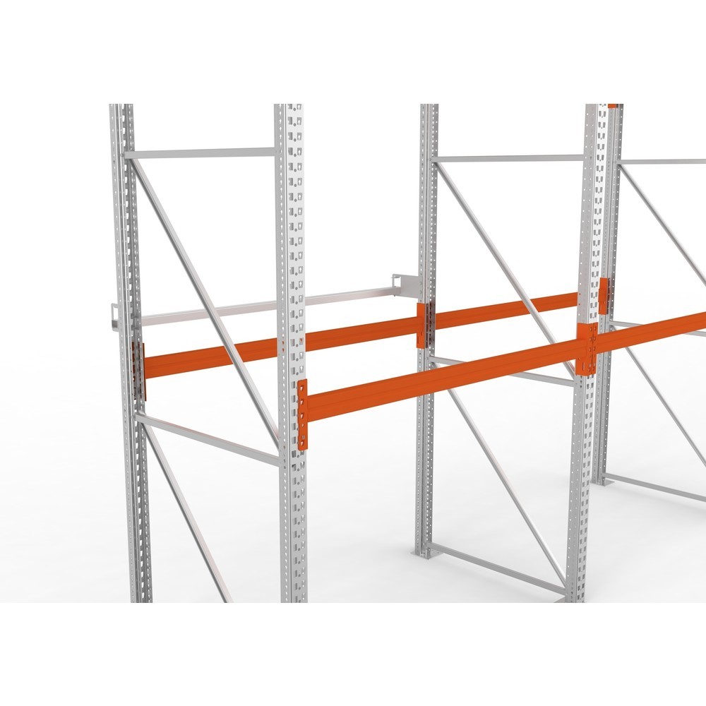 Product image: Back stop for META MULTIPAL pallet rack, length 2,700 mm