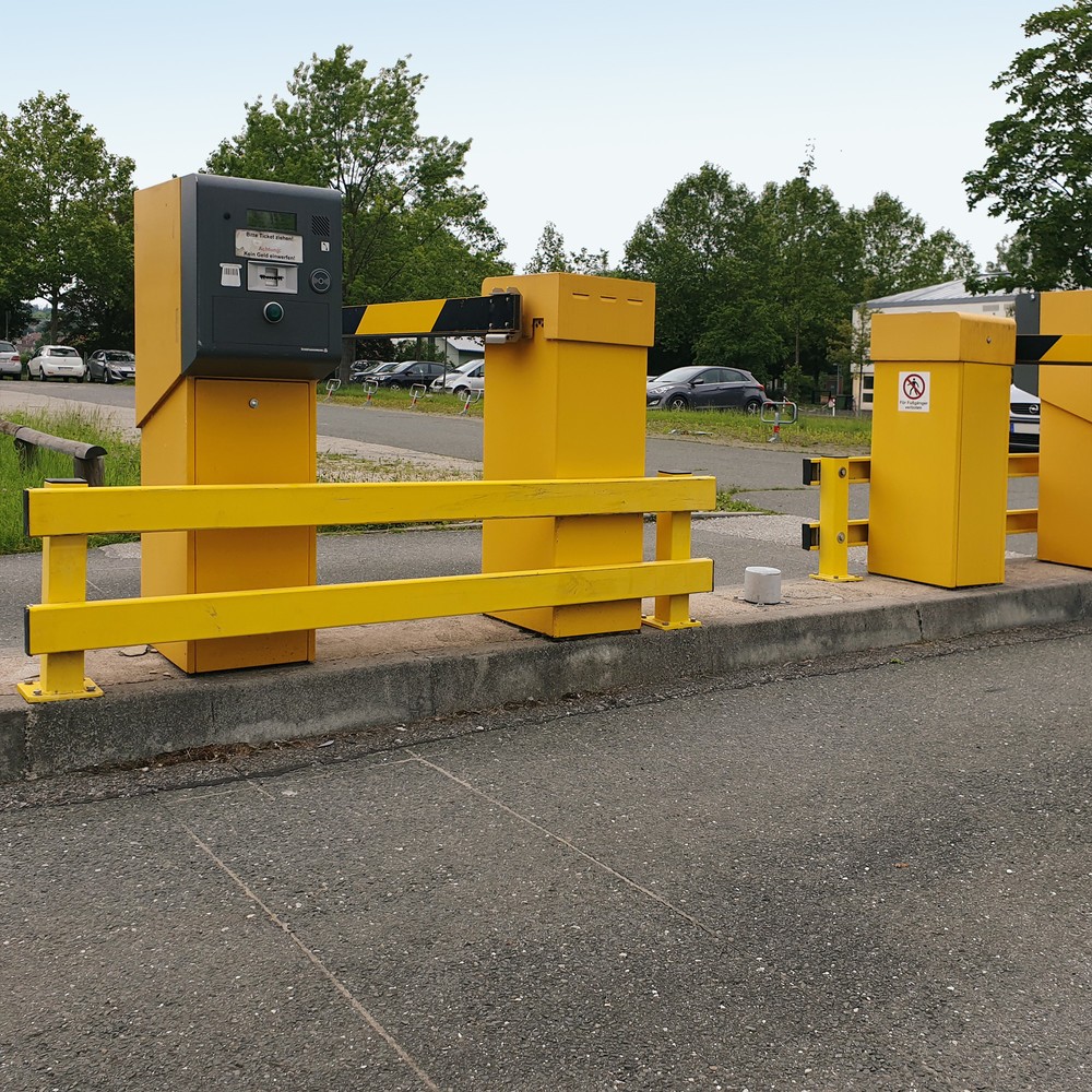 Produktabbildung Nr. 2: Barrier boards, C profile, outdoor use, galvanised + plastic-coated, length 2,000 mm