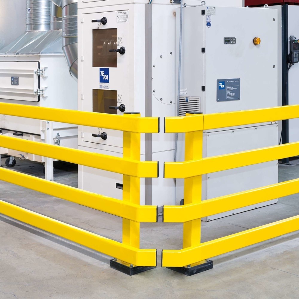 Produktabbildung Nr. 5: Barrier boards, C profile, outdoor use, galvanised + plastic-coated, length 1,500 mm