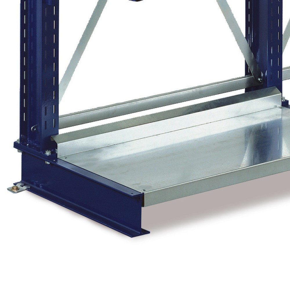 Product image: Base shelf for META cantilever rack, LC 500 kg, depth 500 mm