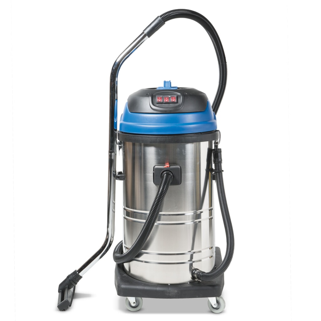 Product image: BASIC industrial vacuum cleaner, wet + dry, 3,000 W, 80 l