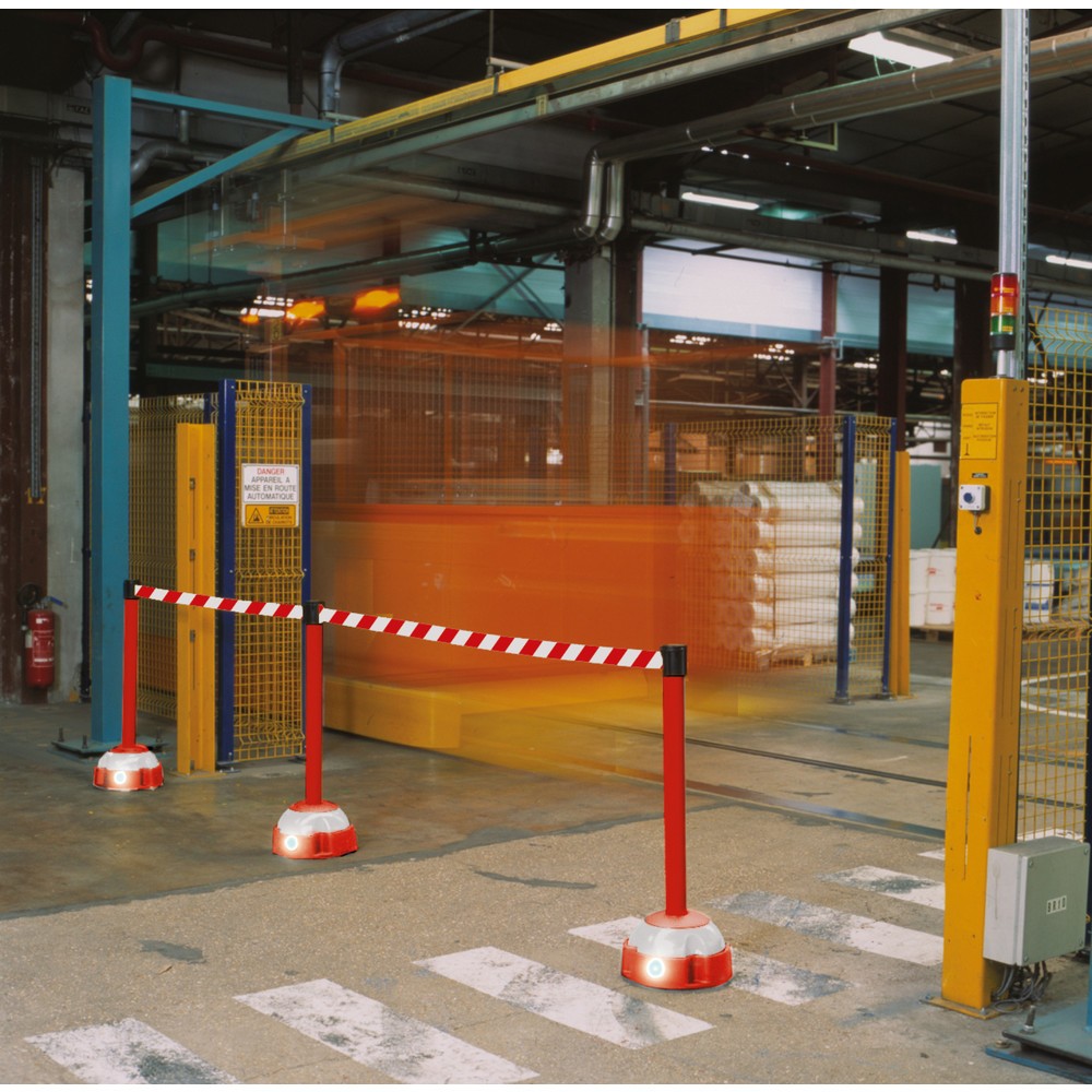 Produktabbildung Nr. 3: Belt warning stand, stand yellow, belt yellow