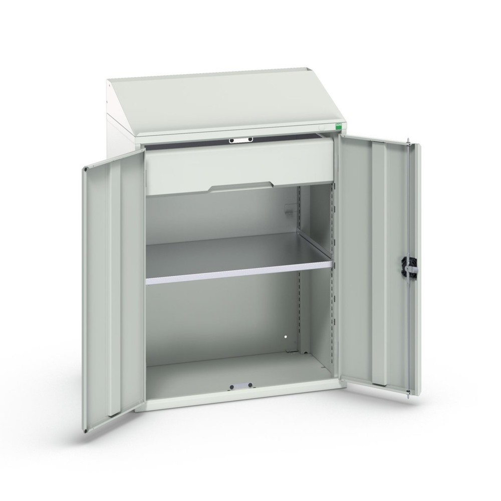 Product image: bott verso console cabinet with 1 shelf and 1 drawer, WxDxH: 800 x 550 x 1130 mm