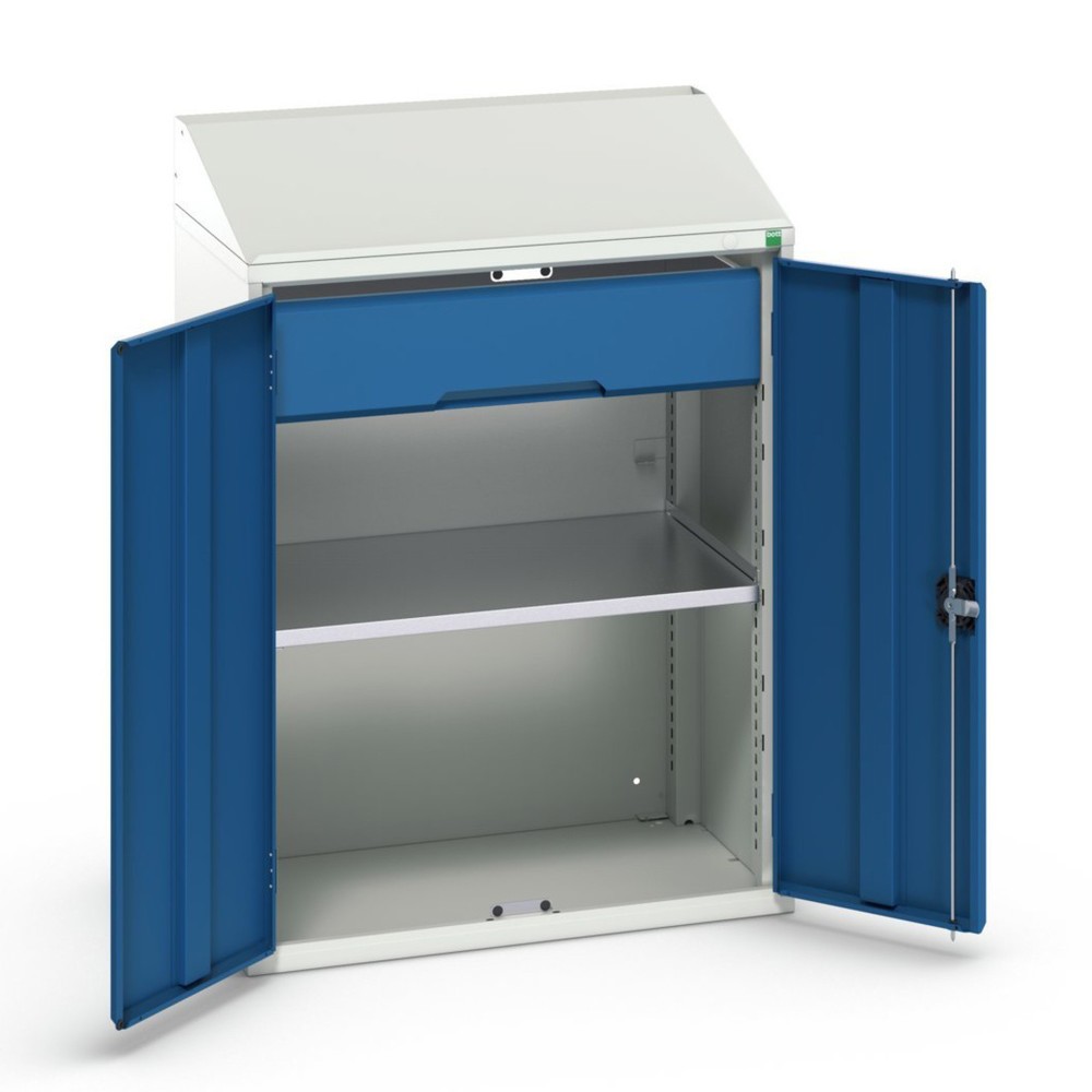 Product image no. 1: bott verso console cabinet with 1 shelf and 1 drawer, WxDxH: 800 x 550 x 1130 mm