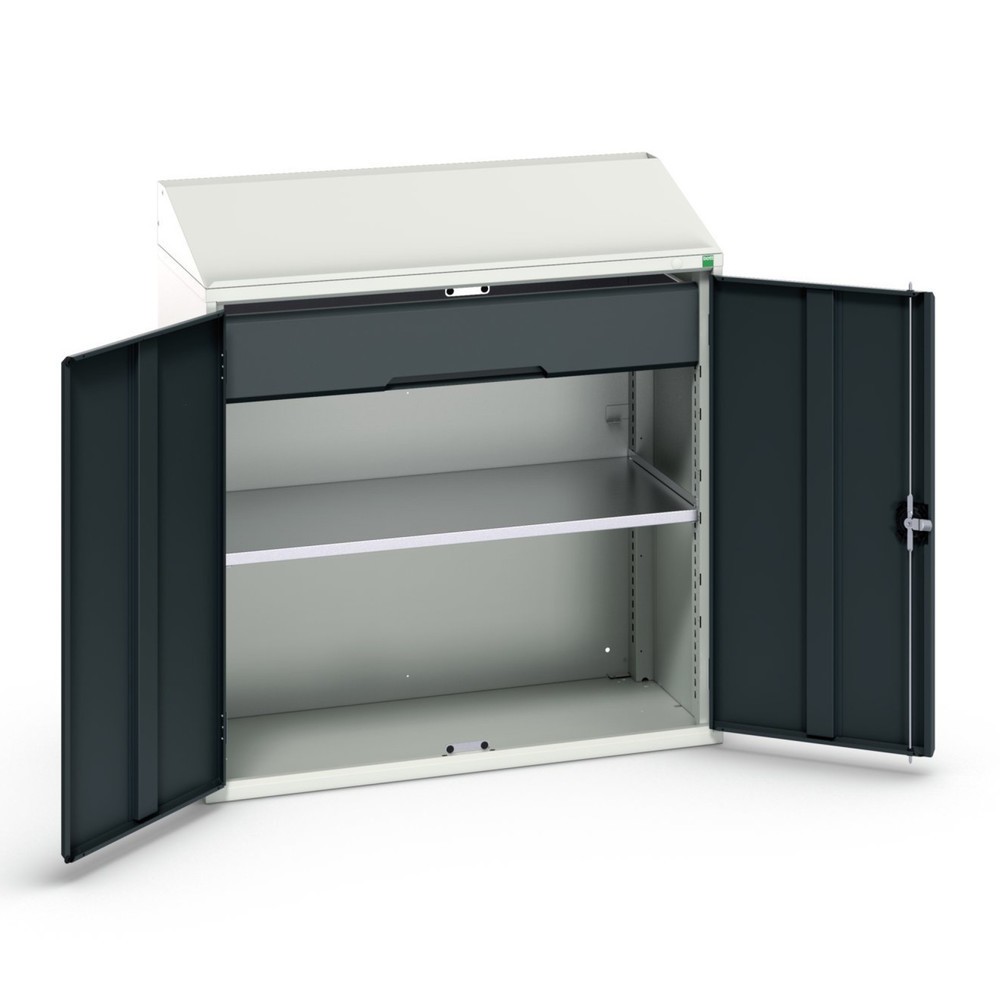 Product image no. 1: bott verso console cabinet with 1 shelf and 1 drawer, WxDxH: 1050 x 550 x 1130 mm