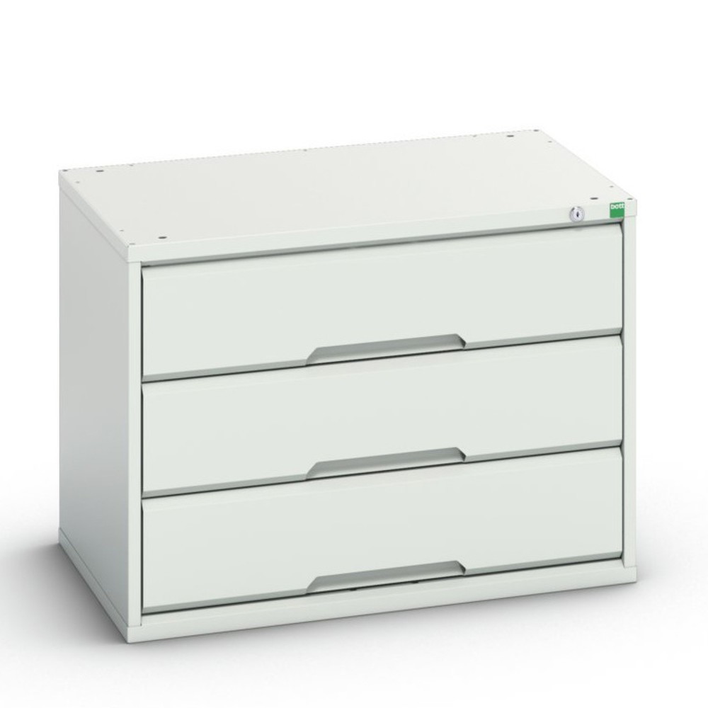 Product image no. 1: bott verso drawer cabinet with 3 drawers, WxDxH: 800 x 550 x 600 mm