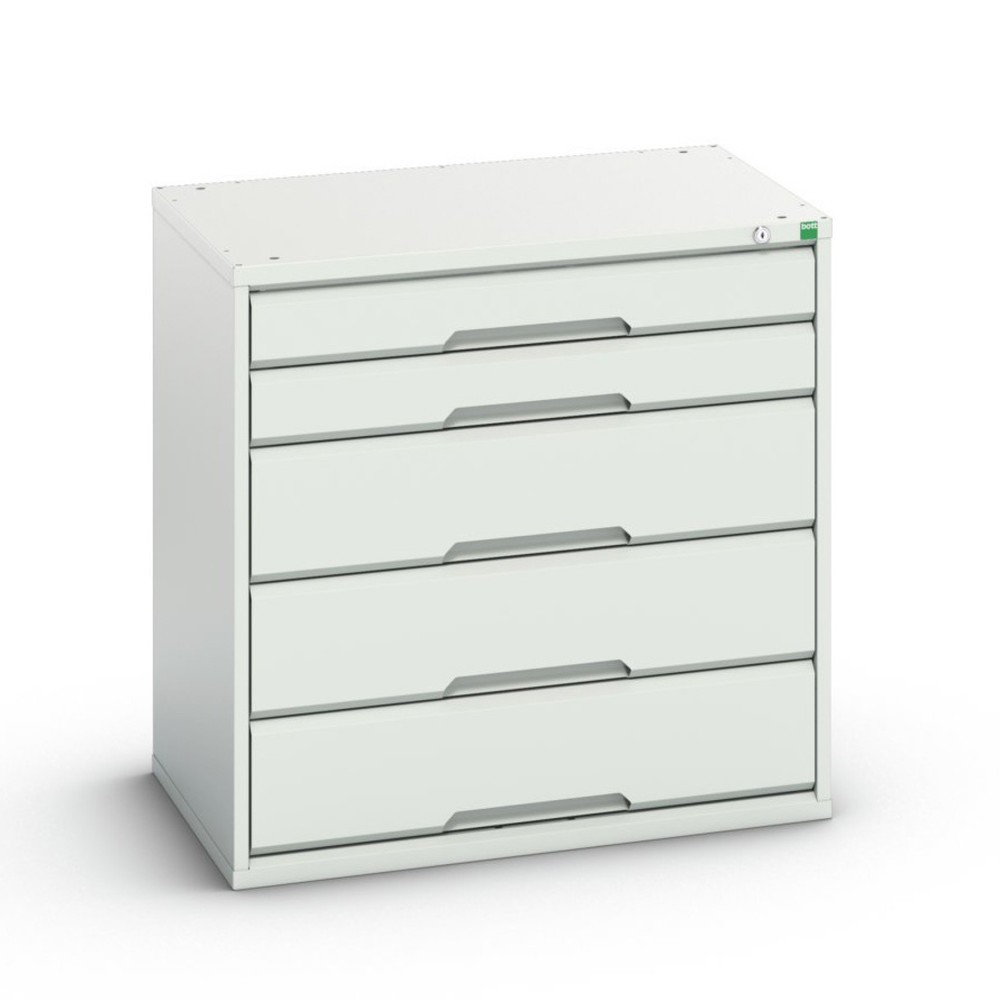 Product image: bott verso drawer cabinet with 5 drawer, WxDxH: 800 x 550 x 800 mm