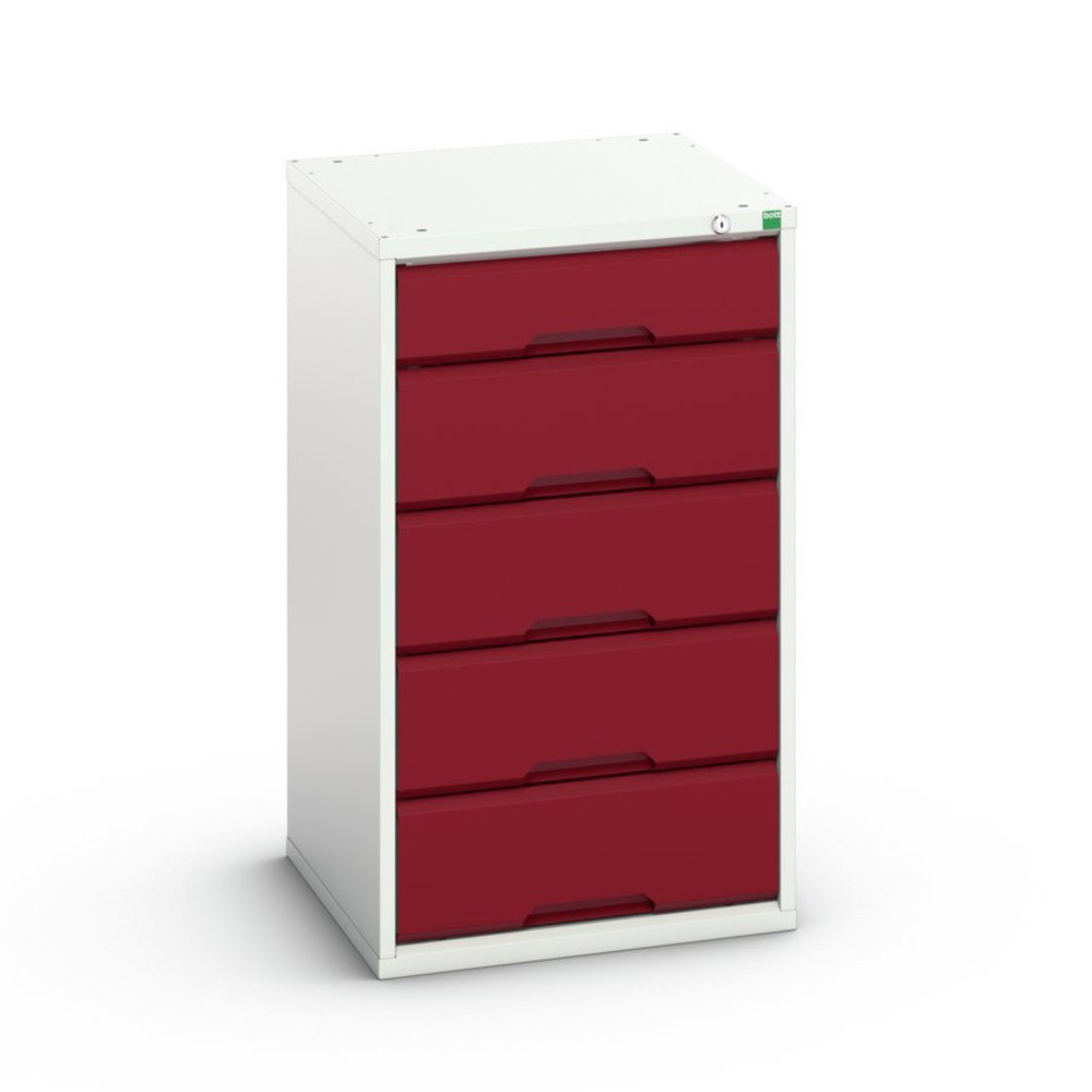 Product image: bott verso drawer cabinet with 5 drawers, WxDxH: 525 x 550 x 900 mm