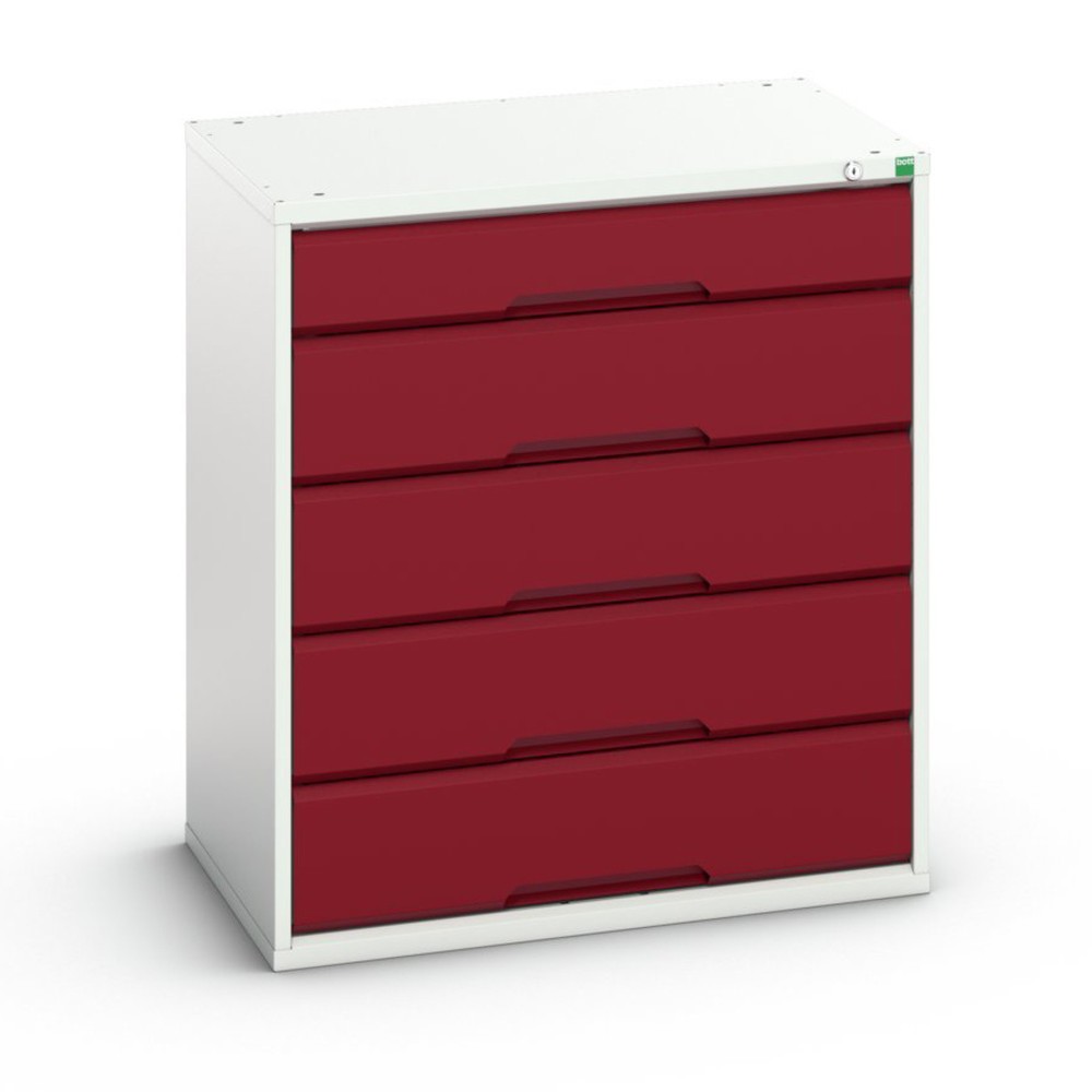 Product image: bott verso drawer cabinet with 5 drawers, WxDxH: 800 x 550 x 900 mm