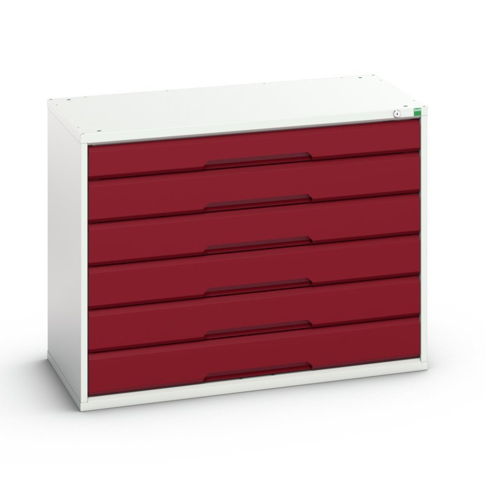 Product image no. 1: bott verso drawer cabinet with 6 drawers, WxDxH: 1050 x 550 x 800 mm