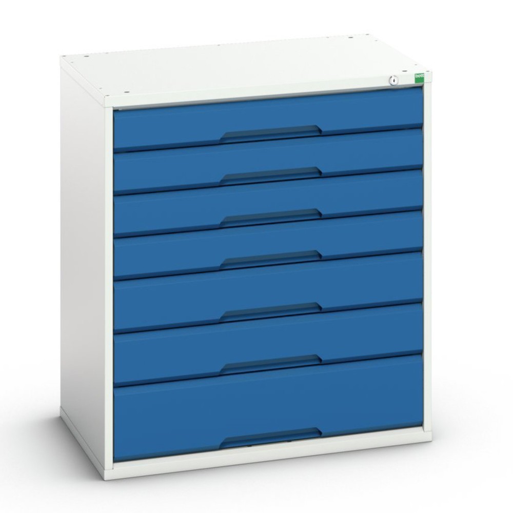 Product image no. 1: bott verso drawer cabinet with 7 drawers, WxDxH: 800 x 550 x 900 mm