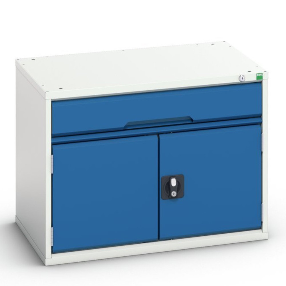 Product image no. 1: bott verso drawer cabinet with hinged door, with 1 drawer and shelf, WxDxH: 800 x 550 x 600 mm