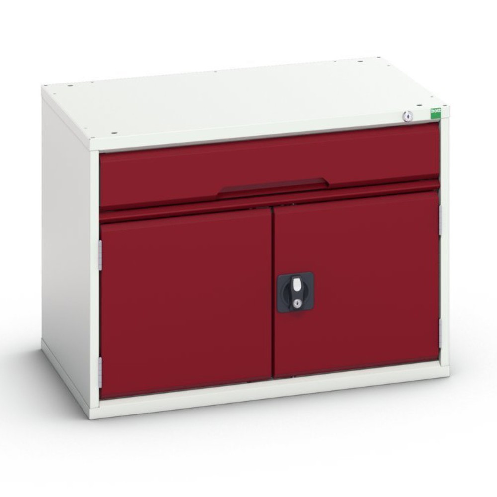 Product image no. 1: bott verso drawer cabinet with hinged door, with 1 drawer and shelf, WxDxH: 800 x 550 x 600 mm
