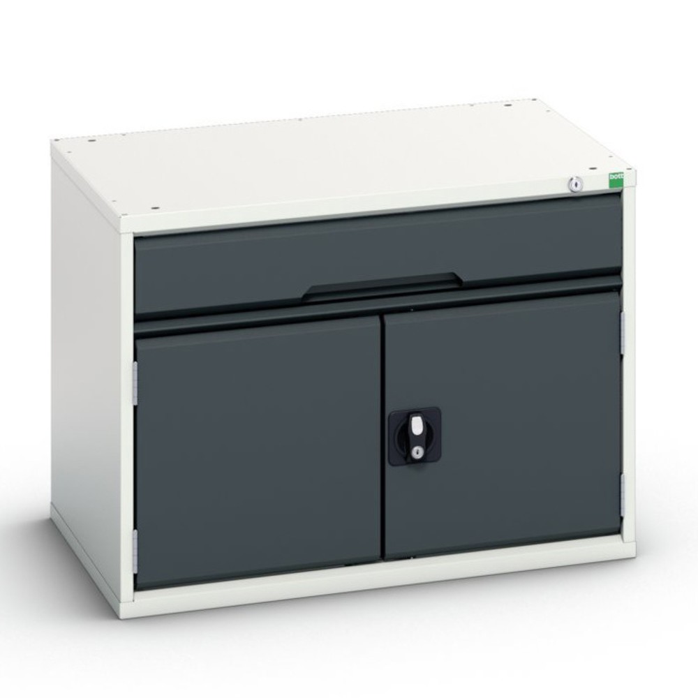 Product image no. 1: bott verso drawer cabinet with hinged door, with 1 drawer and shelf, WxDxH: 800 x 550 x 600 mm