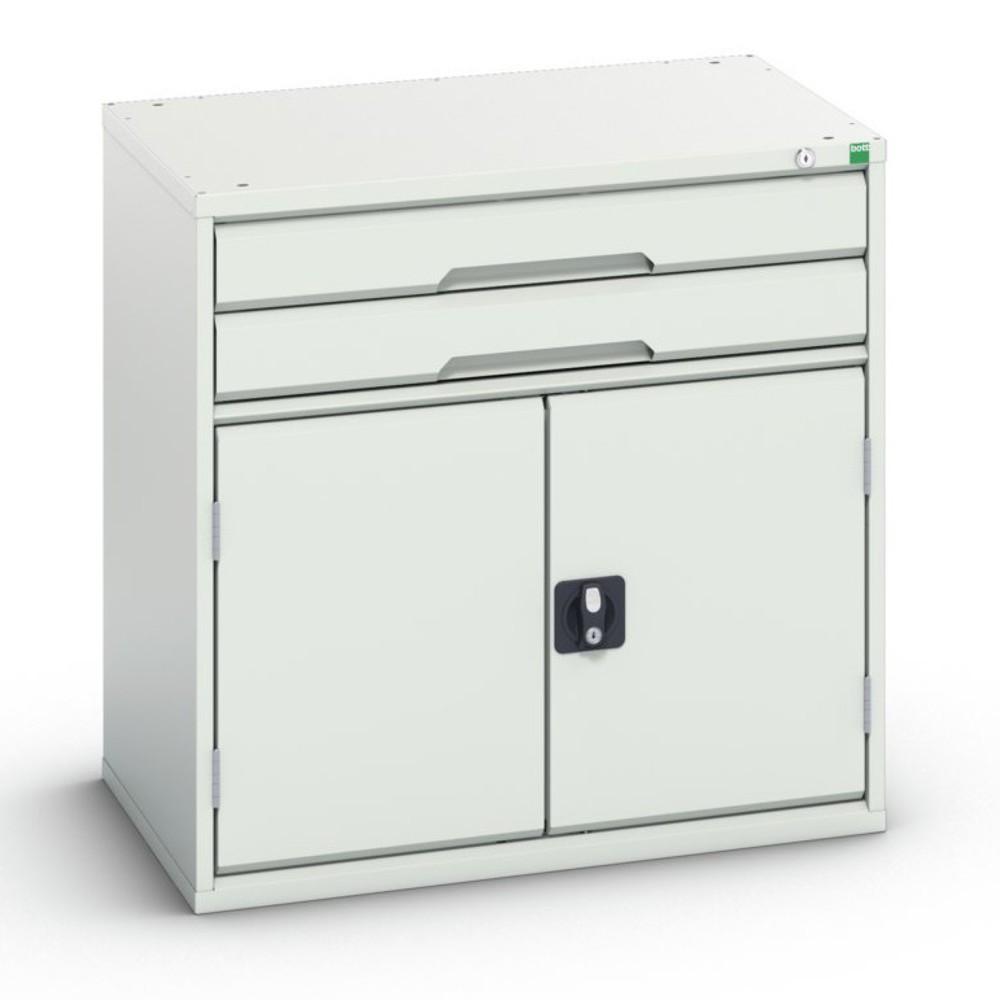 Product image no. 1: bott verso drawer cabinet with hinged door, with 2 drawers and shelf, WxDxH: 800 x 550 x 800 mm