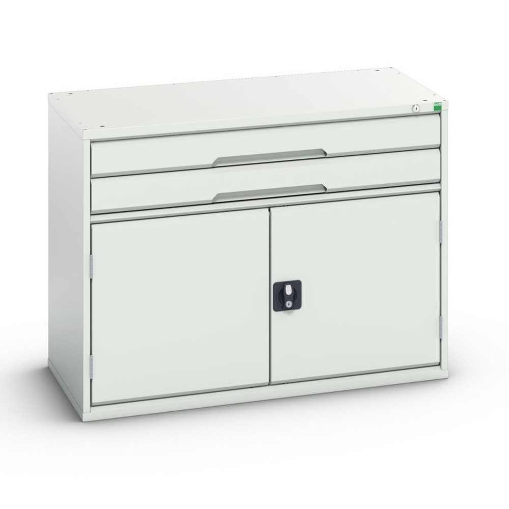 Product image no. 1: bott verso drawer cabinet with hinged door, with 2 drawers and shelf, WxDxH: 1050 x 550 x 800 mm