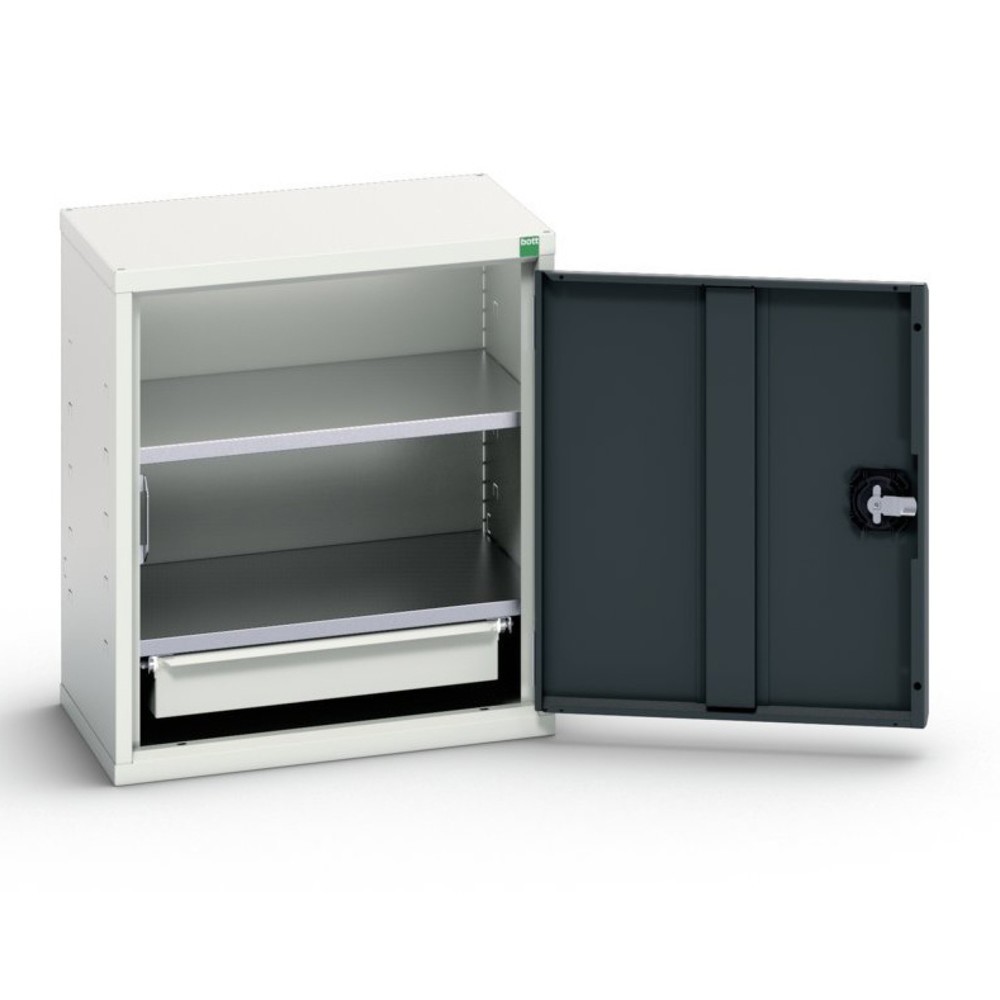 Product image: bott verso Economy cabinet with 2 shelves and 1 drawer, WxDxH: 525 x 350 x 600 mm