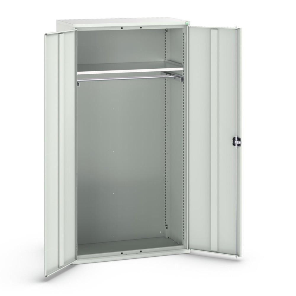 Product image no. 1: bott verso hinged door cabinet with 1 shelf and 1 clothes rail, WxDxH: 1050 x 550 x 2000 mm