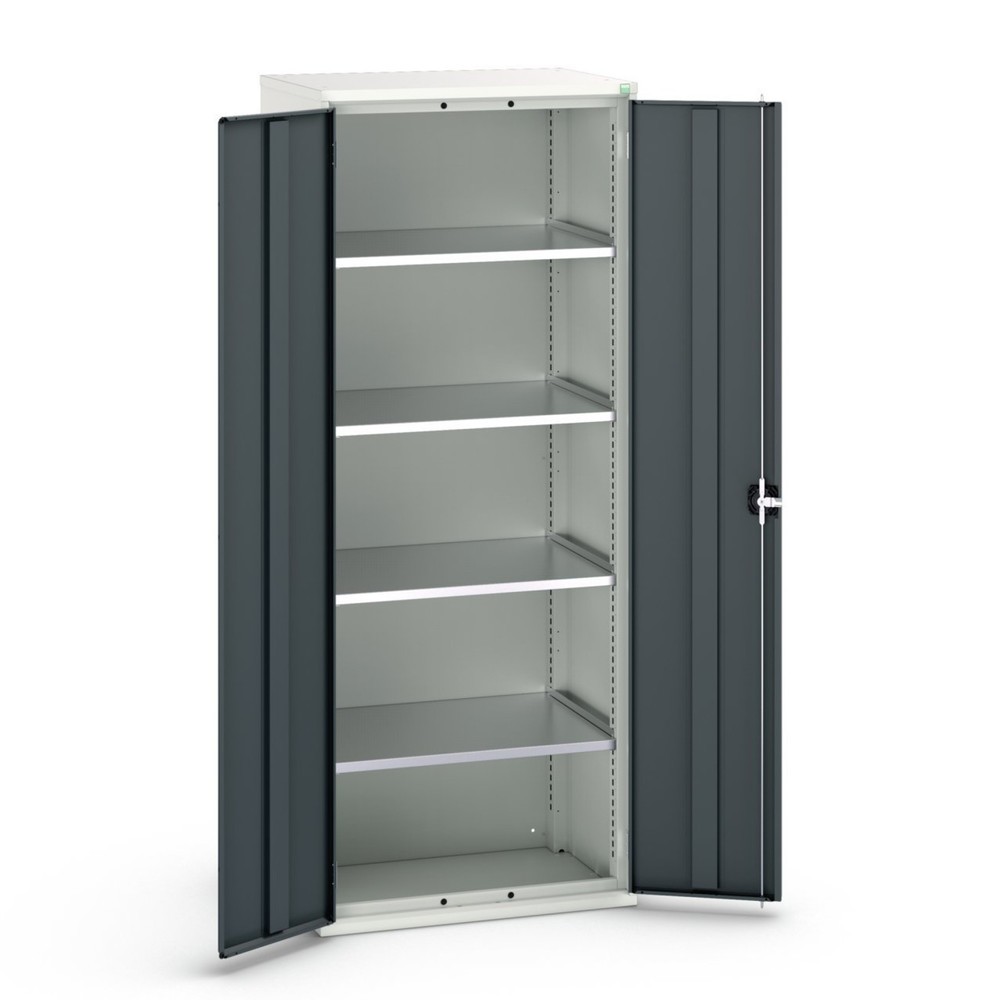 Product image no. 1: bott verso hinged door cabinet with 4 shelves, WxDxH: 800 x 550 x 2000 mm