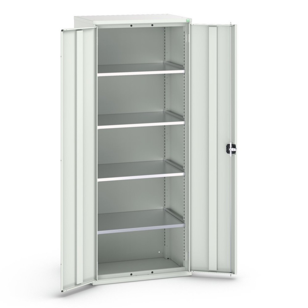 Product image no. 1: bott verso hinged door cabinet with 4 shelves, WxDxH: 800 x 550 x 2000 mm