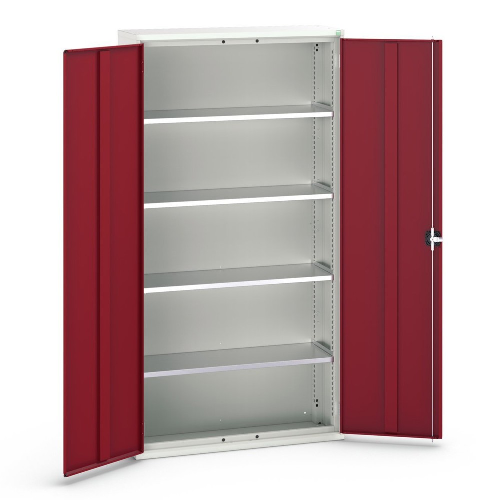 Product image no. 1: bott verso hinged door cabinet with 4 shelves, WxDxH: 1050 x 350 x 2000 mm