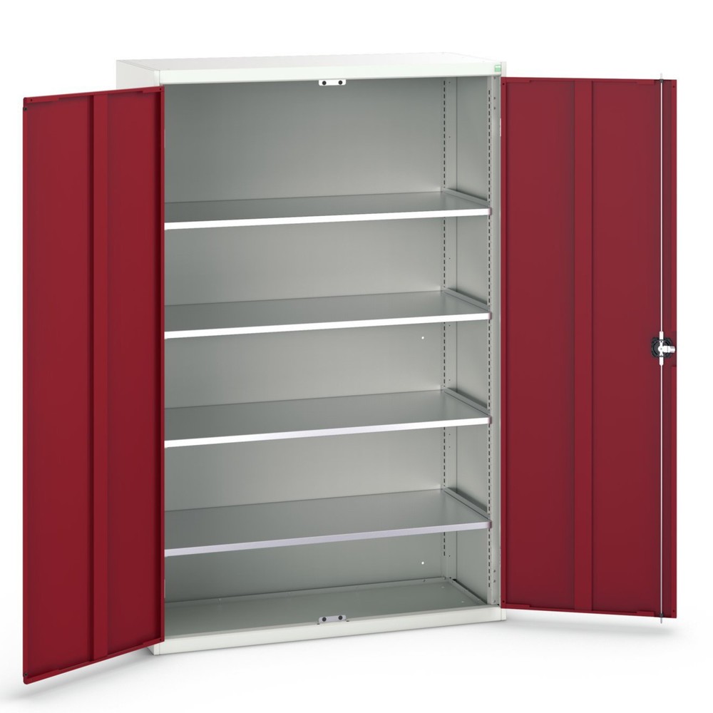 Product image no. 1: bott verso hinged door cabinet with 4 shelves, WxDxH: 1300 x 550 x 2000 mm