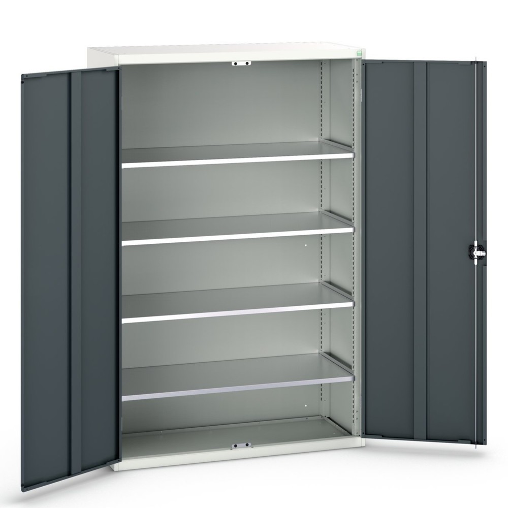 Product image no. 1: bott verso hinged door cabinet with 4 shelves, WxDxH: 1300 x 550 x 2000 mm