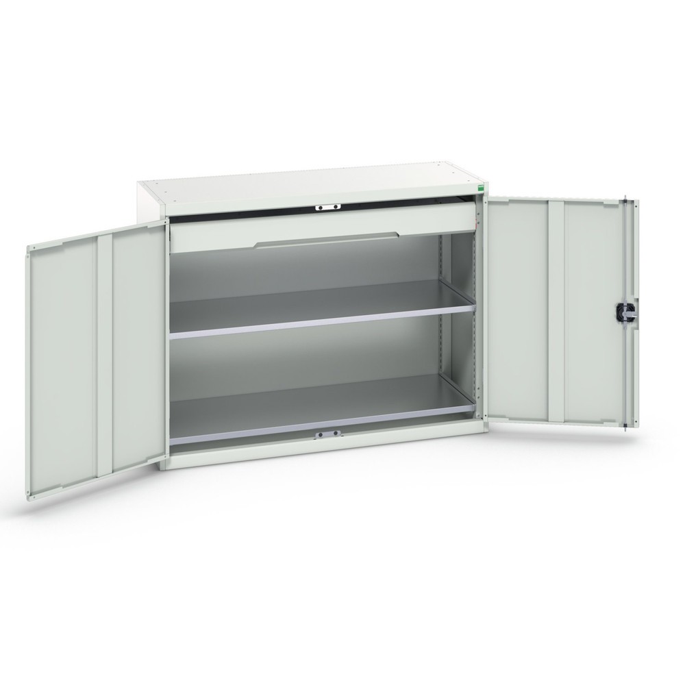 Product image no. 1: bott verso hinged door cabinet with drawer, with 2 shelves and 1 drawer, WxDxH: 1300 x 550 x 1000 mm