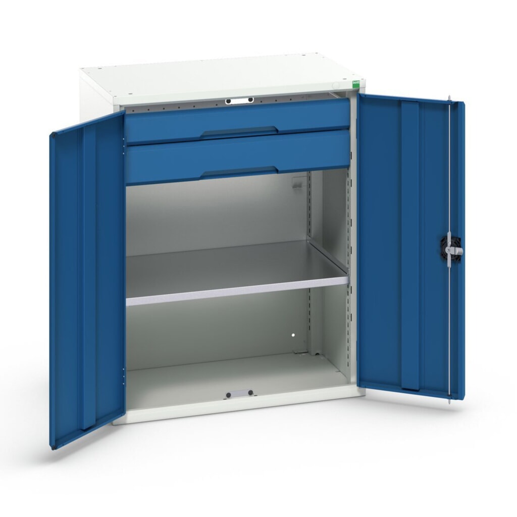 bott verso side cabinet with drawers, with 1 shelf and 2 drawers, WxDxH: 800 x 550 x 1000 mm Product image no. 1: bott verso side cabinet with drawers, with 1 shelf and 2 drawers, WxDxH: 800 x 550 x 1000 mm