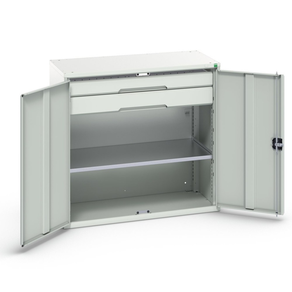 Product image no. 1: bott verso side cabinet with drawers, with 1 shelf and 2 drawers, WxDxH: 1050 x 550 x 1000 mm