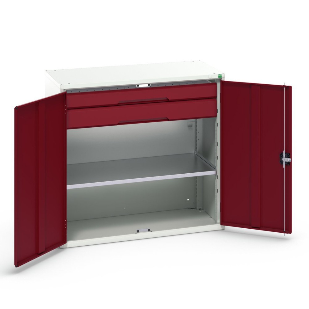 Product image no. 1: bott verso side cabinet with drawers, with 1 shelf and 2 drawers, WxDxH: 1050 x 550 x 1000 mm