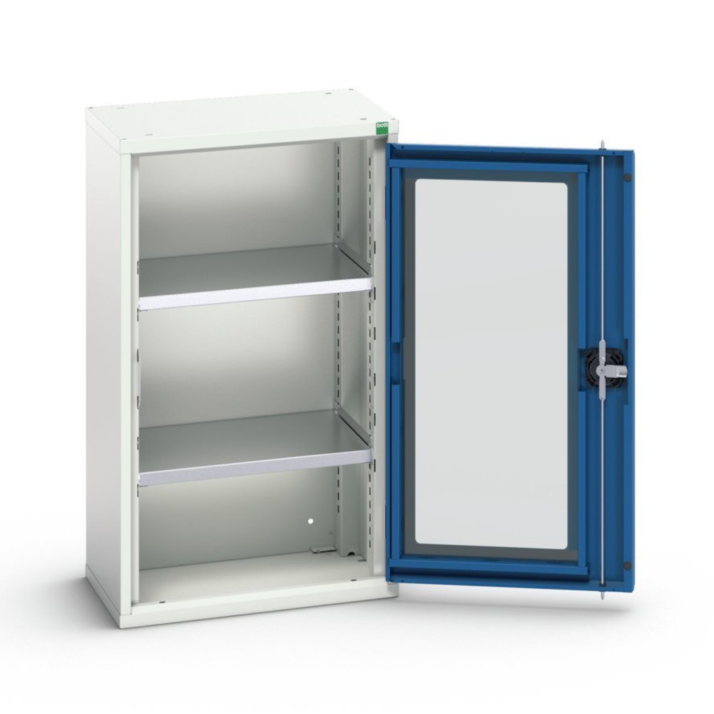 Product image no. 1: bott verso side cabinet with see-through panel, with 2 shelves, WxDxH: 525 x 350 x 900 mm