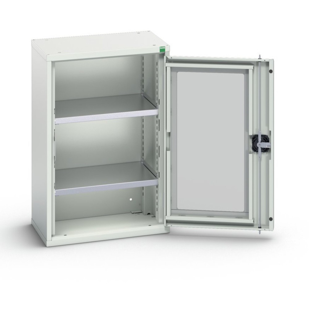 Product image no. 1: bott verso side cabinet with see-through panel, with 2 shelves, WxDxH: 525 x 350 x 800 mm
