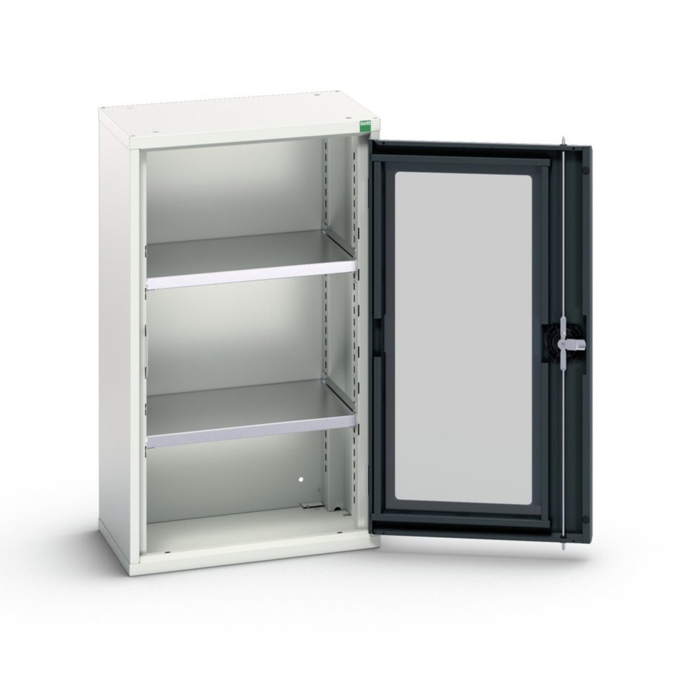 Product image no. 1: bott verso side cabinet with see-through panel, with 2 shelves, WxDxH: 525 x 350 x 900 mm