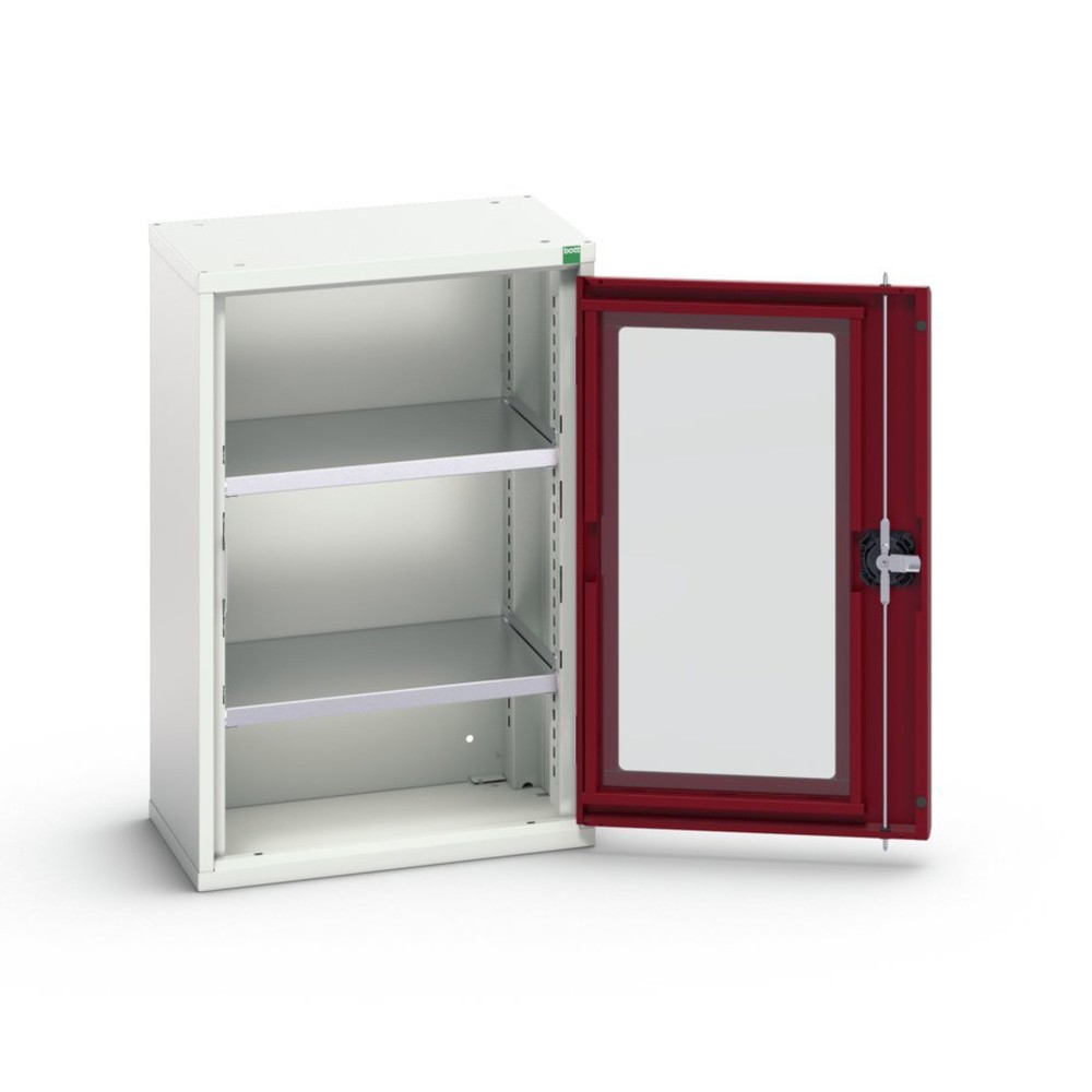 Product image no. 1: bott verso side cabinet with see-through panel, with 2 shelves, WxDxH: 525 x 350 x 800 mm