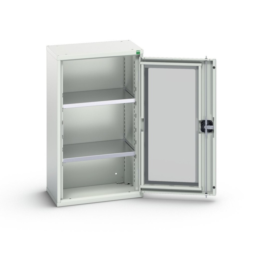 Product image no. 1: bott verso side cabinet with see-through panel, with 2 shelves, WxDxH: 525 x 350 x 900 mm