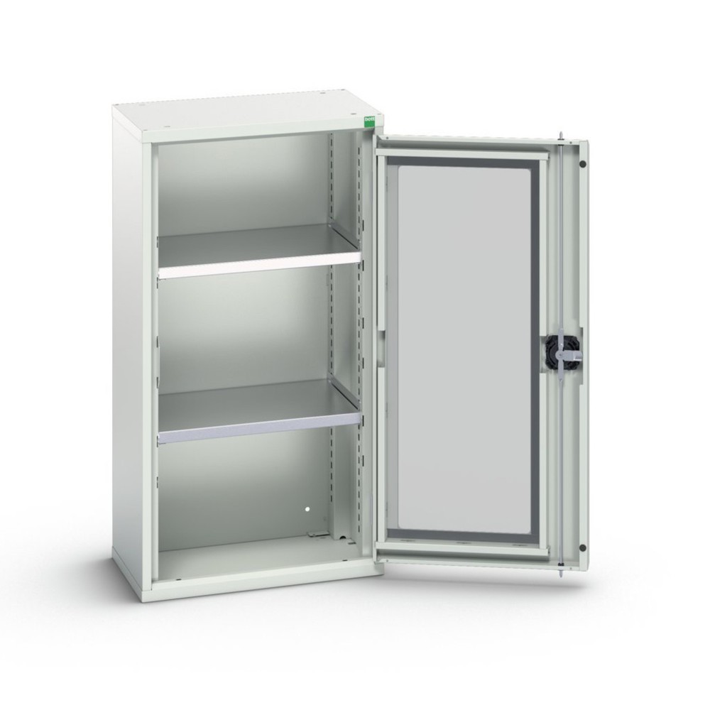 Product image no. 1: bott verso side cabinet with see-through panel, with 2 shelves, WxDxH: 525 x 350 x 1000 mm