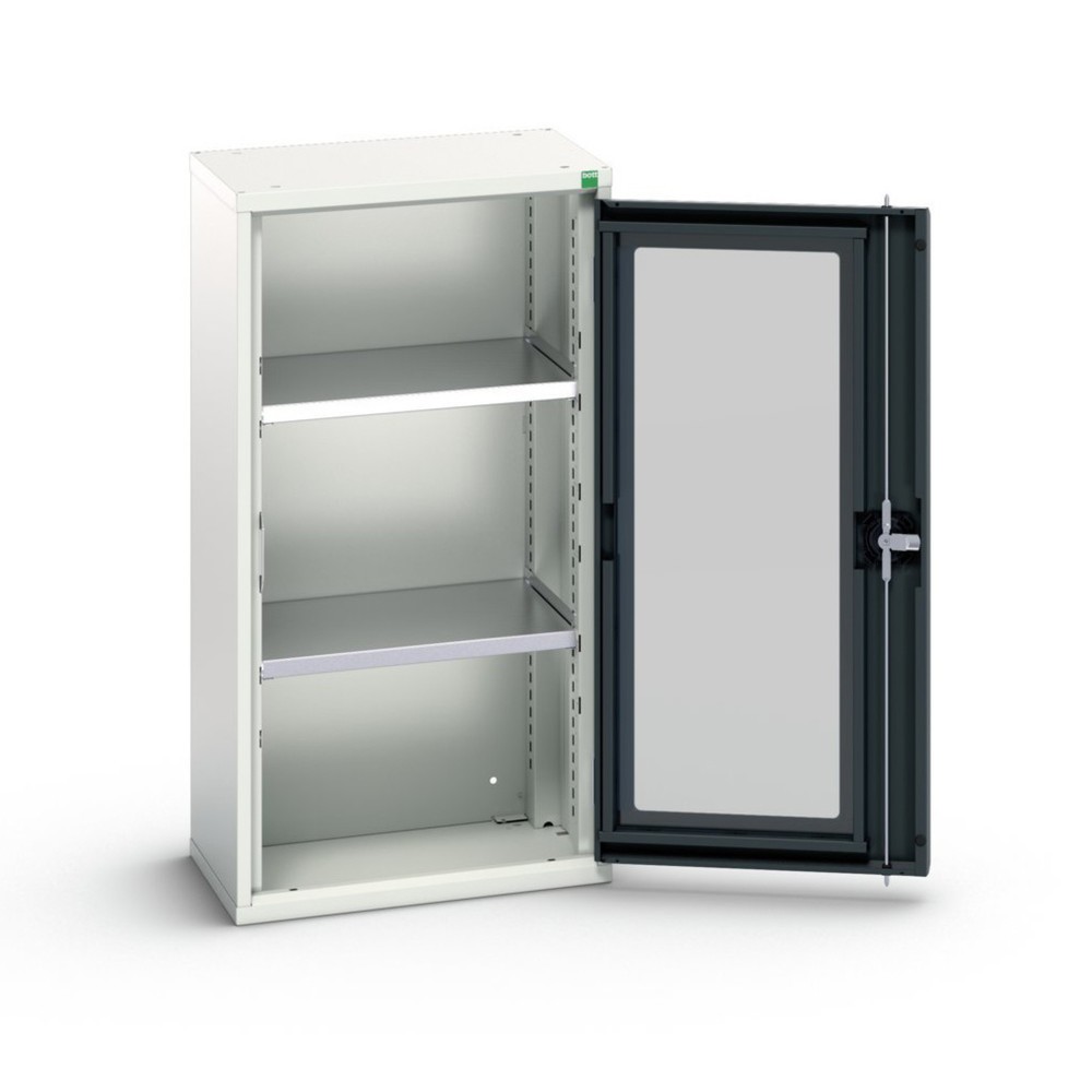 Product image no. 1: bott verso side cabinet with see-through panel, with 2 shelves, WxDxH: 525 x 350 x 1000 mm