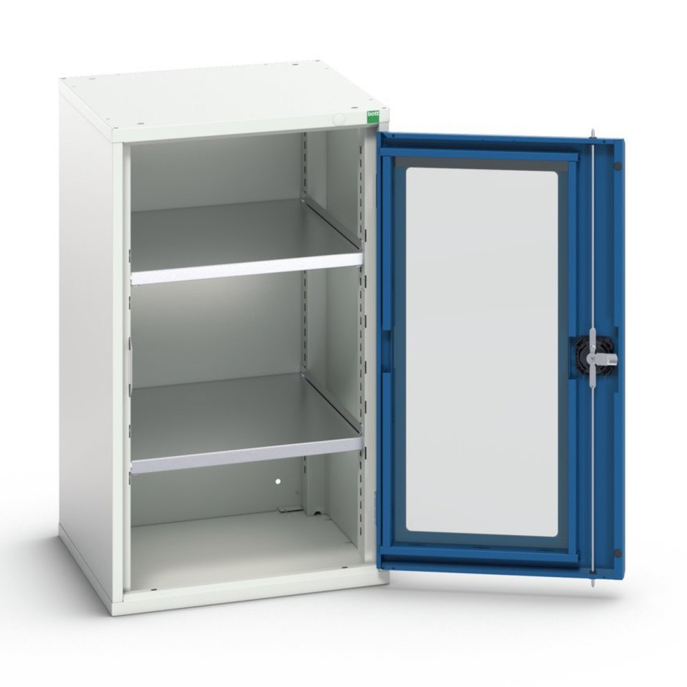 Product image no. 1: bott verso side cabinet with see-through panel, with 2 shelves, WxDxH: 525 x 550 x 900 mm