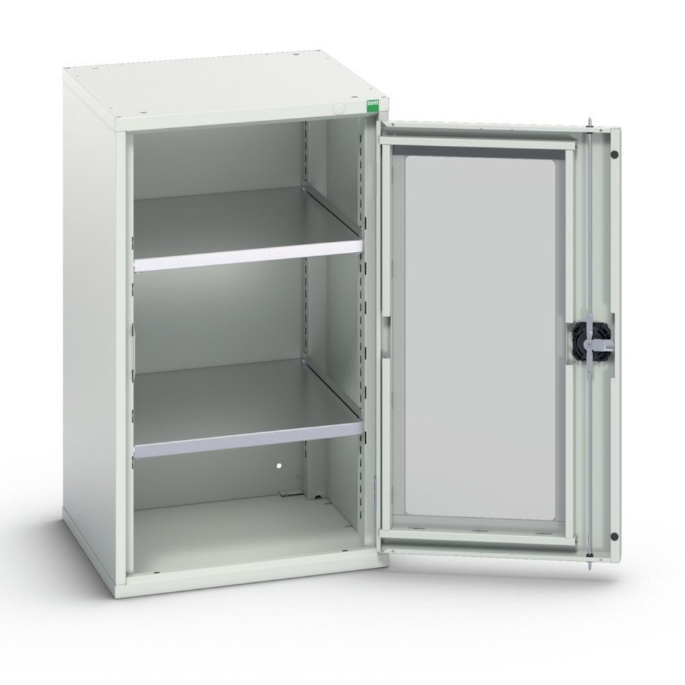 Product image no. 1: bott verso side cabinet with see-through panel, with 2 shelves, WxDxH: 525 x 550 x 900 mm