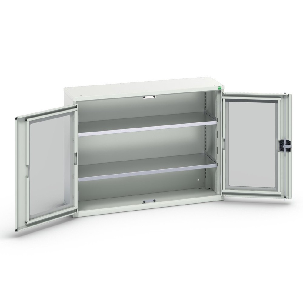 Product image no. 1: bott verso side cabinet with see-through panel, with 2 shelves, WxDxH: 1050 x 350 x 800 mm