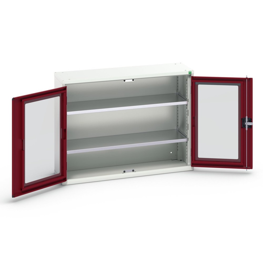 Product image no. 1: bott verso side cabinet with see-through panel, with 2 shelves, WxDxH: 1050 x 350 x 800 mm
