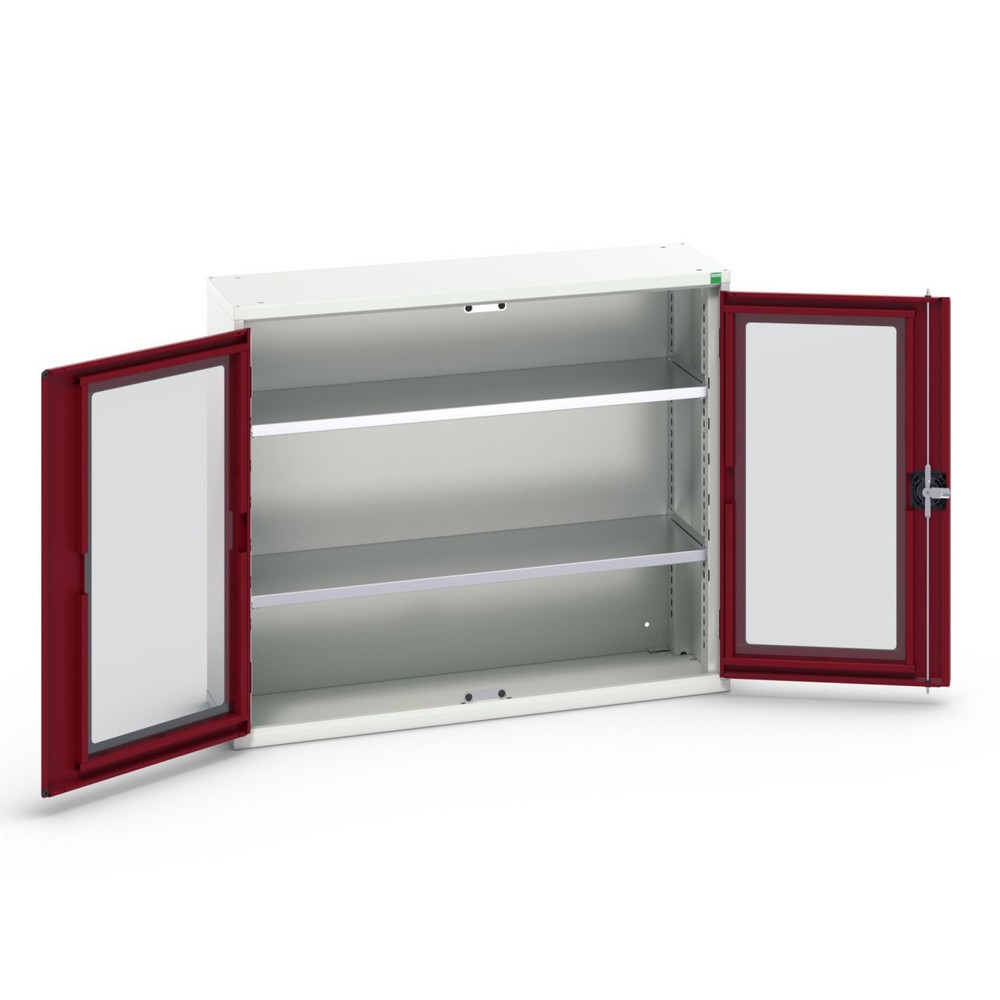 Product image no. 1: bott verso side cabinet with see-through panel, with 2 shelves, WxDxH: 1050 x 350 x 900 mm