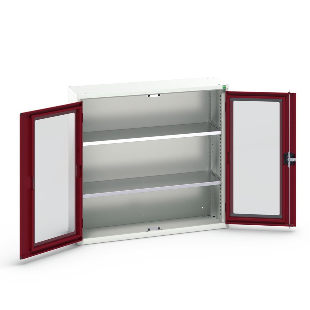 Product image no. 1: bott verso side cabinet with see-through panel, with 2 shelves, WxDxH: 1050 x 350 x 1000 mm