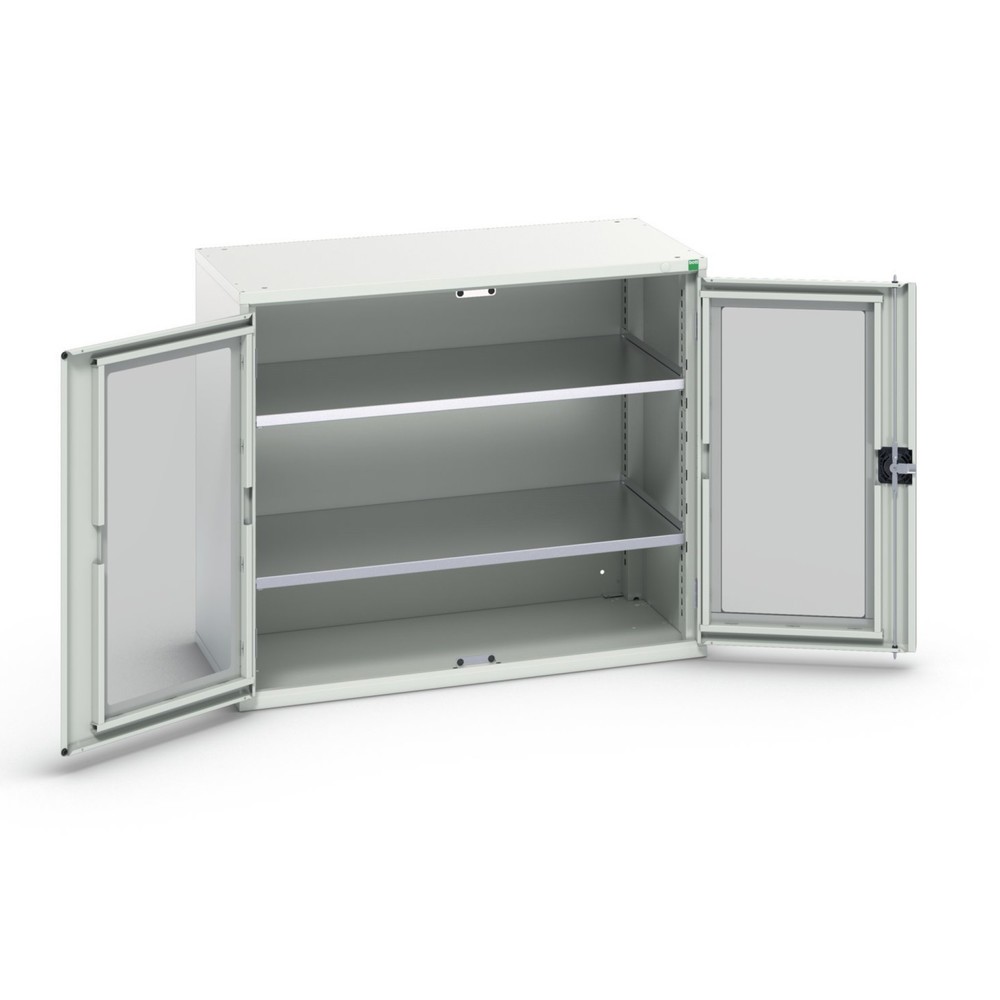 Product image no. 1: bott verso side cabinet with see-through panel, with 2 shelves, WxDxH: 1050 x 550 x 900 mm