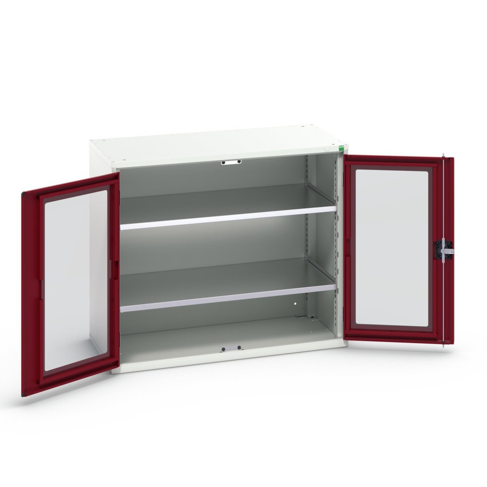 Product image no. 1: bott verso side cabinet with see-through panel, with 2 shelves, WxDxH: 1050 x 550 x 900 mm
